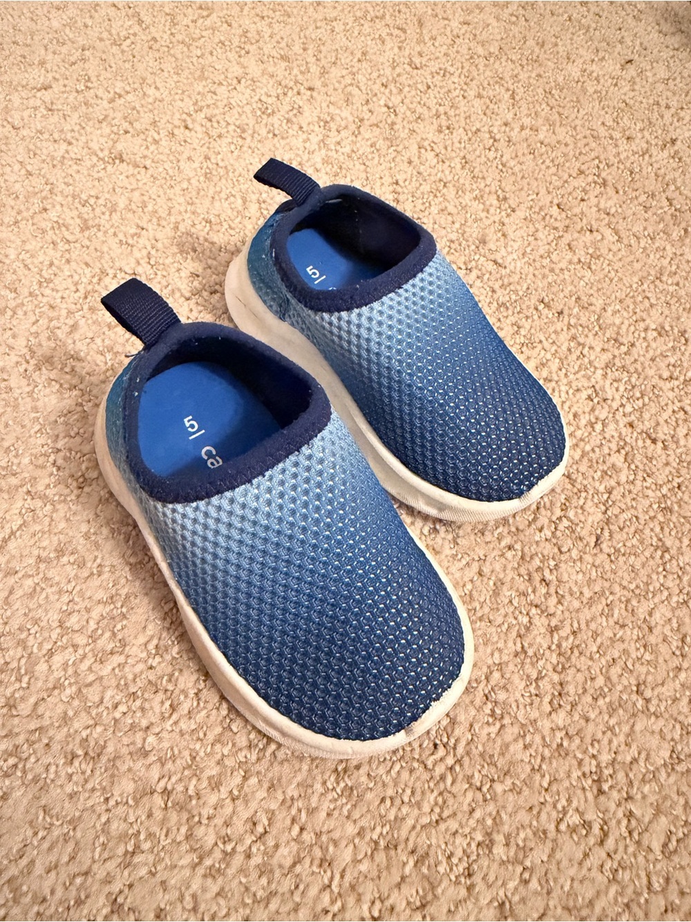 Carter’s Kids Slip-On Mesh Sneakers in Blue